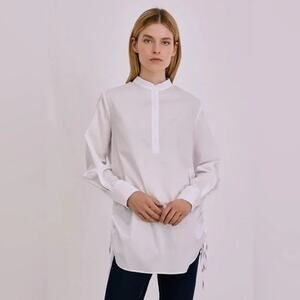 HARSHMAN Rhea Tunic – White –‎ Size 2X – NWT- Ret$220